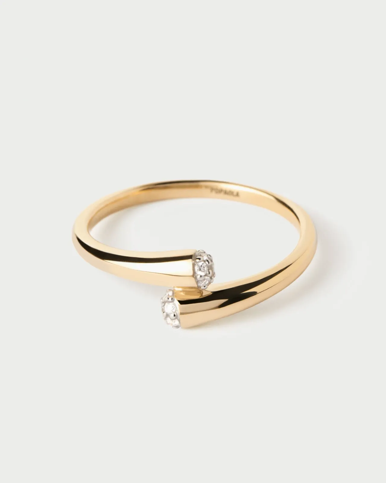 Anillos De Alta Joyería|Anillos De Alta Joyería-PDPAOLA Anillo de diamantes y oro Eclipse