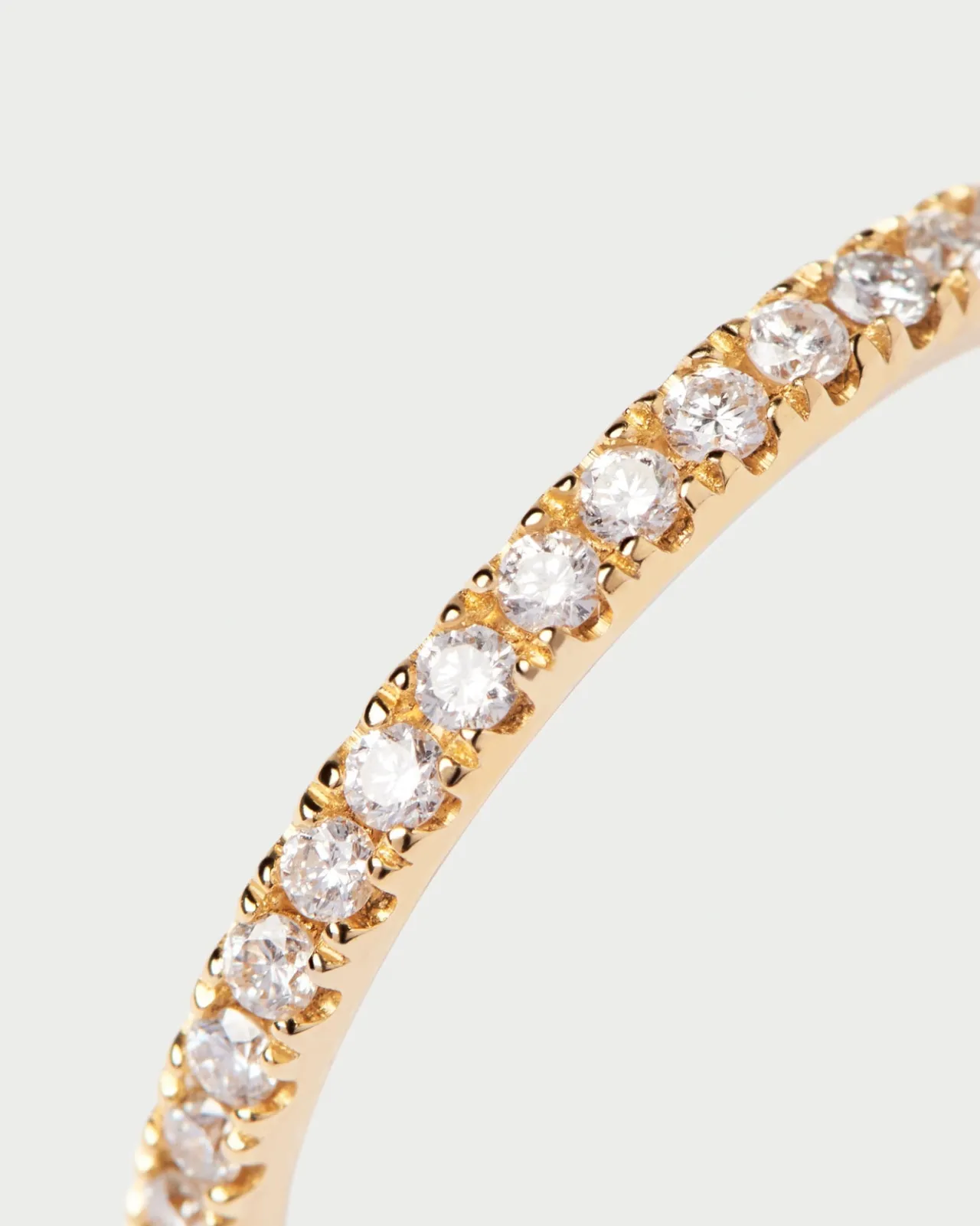 Joyas Con Diamantes|Joyas De Oro 18K-PDPAOLA Anillo de Diamantes y oro Eternity Medium