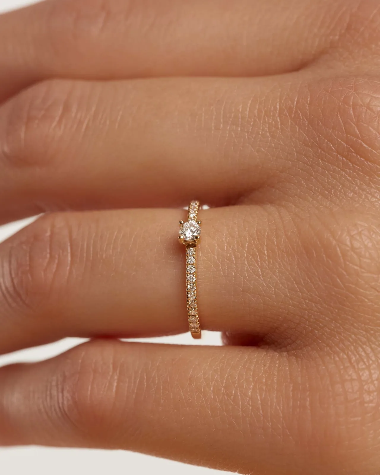 Joyas Con Diamantes|Anillos Eternidad-PDPAOLA Anillo de Diamantes y oro Solstice