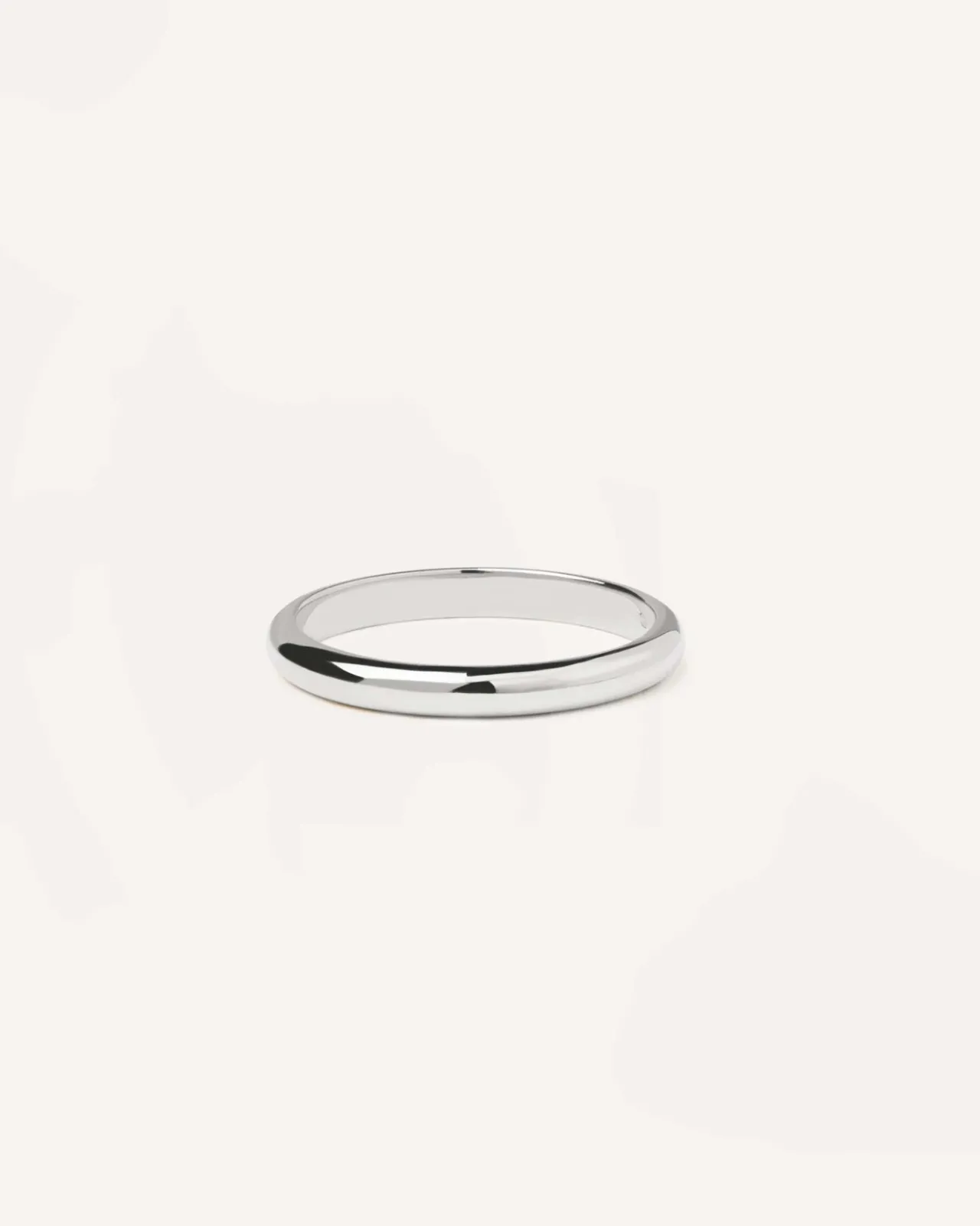 Joyas De Oro Blanco 18K|Rebajas Alta Joyería-PDPAOLA Anillo de Oro Blanco Bold