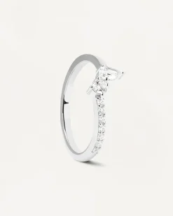 Anillos De Plata|Rebajas Anillos-PDPAOLA Anillo de Plata Ava