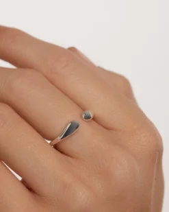 Anillos Básicos|Anillos De Plata-PDPAOLA Anillo de Plata Crush