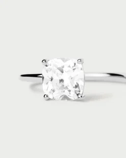 Anillos Básicos|Anillos De Plata-PDPAOLA Anillo de Plata de Doble Dedo Sofia