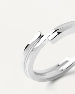 Anillos Básicos|Anillos De Plata-PDPAOLA Anillo de Plata Genesis