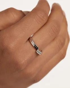 Anillos Básicos|Anillos De Plata-PDPAOLA Anillo de Plata Genesis