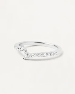 Anillos De Plata|Rebajas Anillos-PDPAOLA Anillo de Plata Nuvola