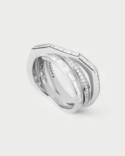 Anillos Grandes|Anillos Básicos-PDPAOLA Anillo de Plata Verona