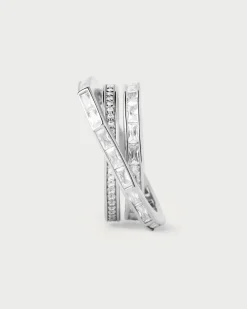 Anillos Grandes|Anillos Básicos-PDPAOLA Anillo de Plata Verona