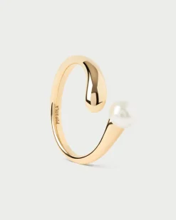 Anillos Básicos|Anillos De Oro-PDPAOLA Anillo La Perla