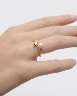 Anillos Básicos|Anillos De Oro-PDPAOLA Anillo La Perla