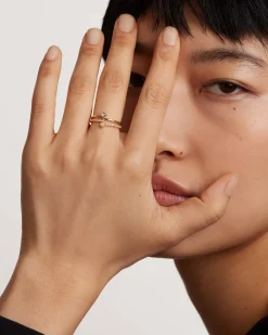 Anillos Con Piedras Semipreciosas|Anillos De Oro-PDPAOLA Anillo Patio