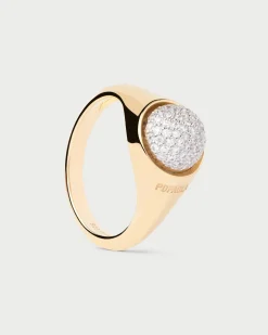 Rebajas Anillos-PDPAOLA Anillo Pavé Moon
