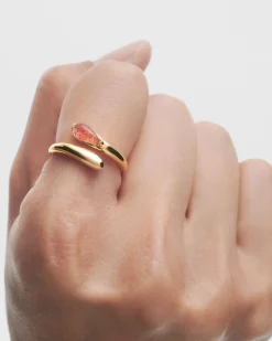 Anillos Básicos|Anillos Con Piedras Semipreciosas-PDPAOLA Anillo piedra solar Kalia