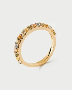 Anillos Básicos|Anillos De Oro-PDPAOLA Anillo Rainbow
