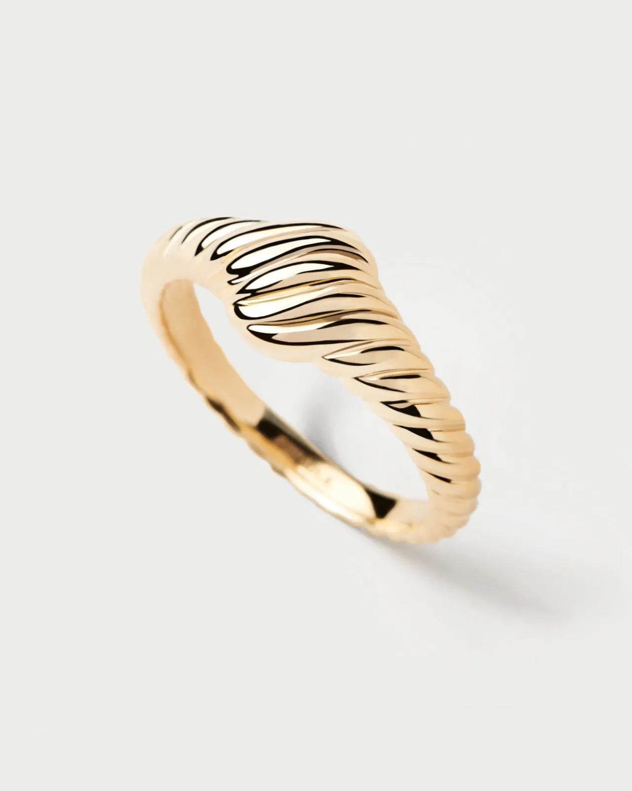 Joyas De Oro 18K|Rebajas Alta Joyería-PDPAOLA Anillo Sello De Oro Vicky