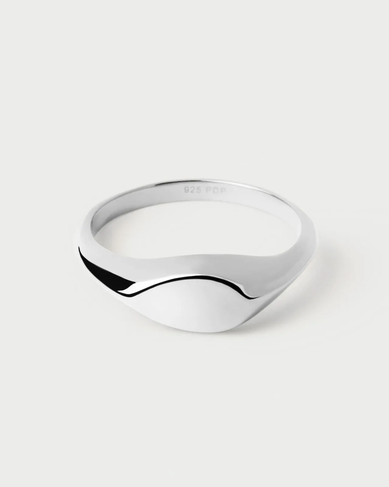 Anillos Sello|Anillos Grandes-PDPAOLA Anillo Sello De Plata Devi