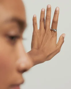 Anillos Sello|Anillos Grandes-PDPAOLA Anillo Sello De Plata Devi