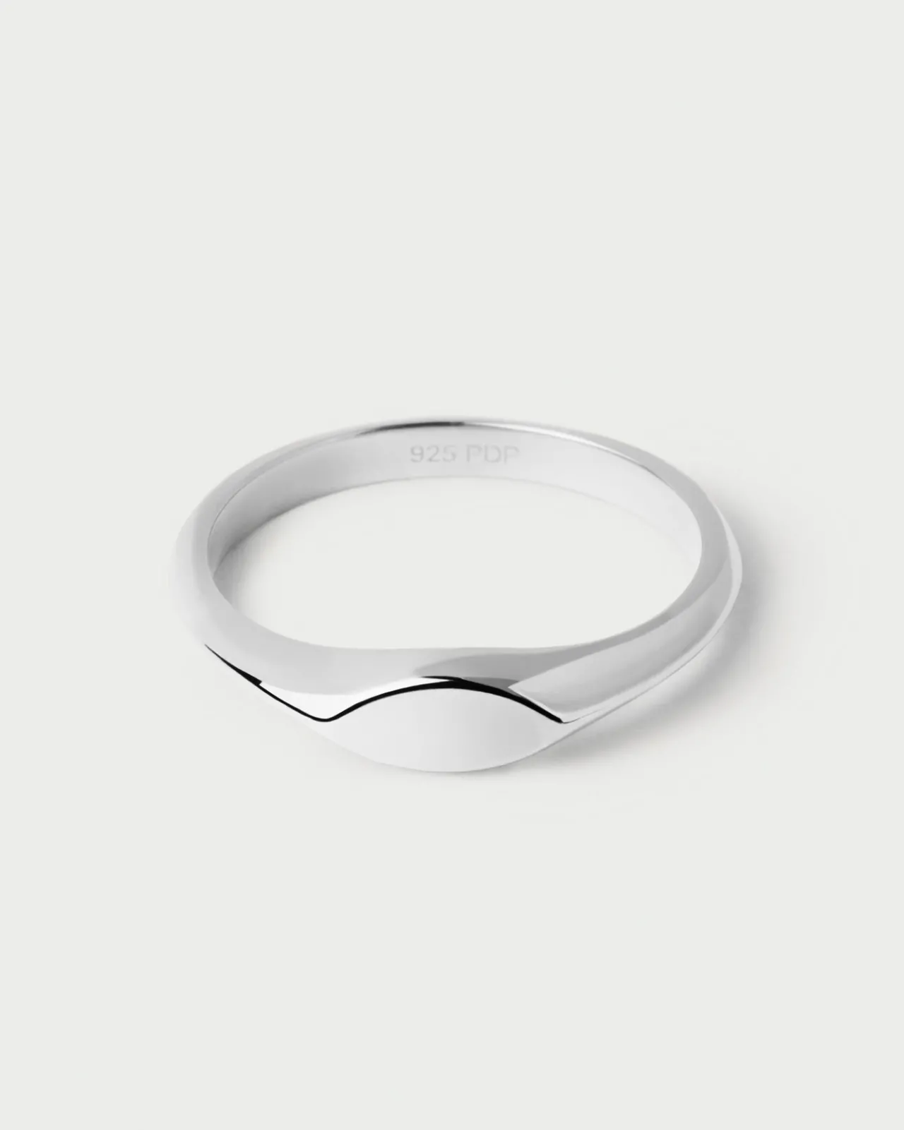 Anillos Sello|Anillos Básicos-PDPAOLA Anillo Sello De Plata Duke