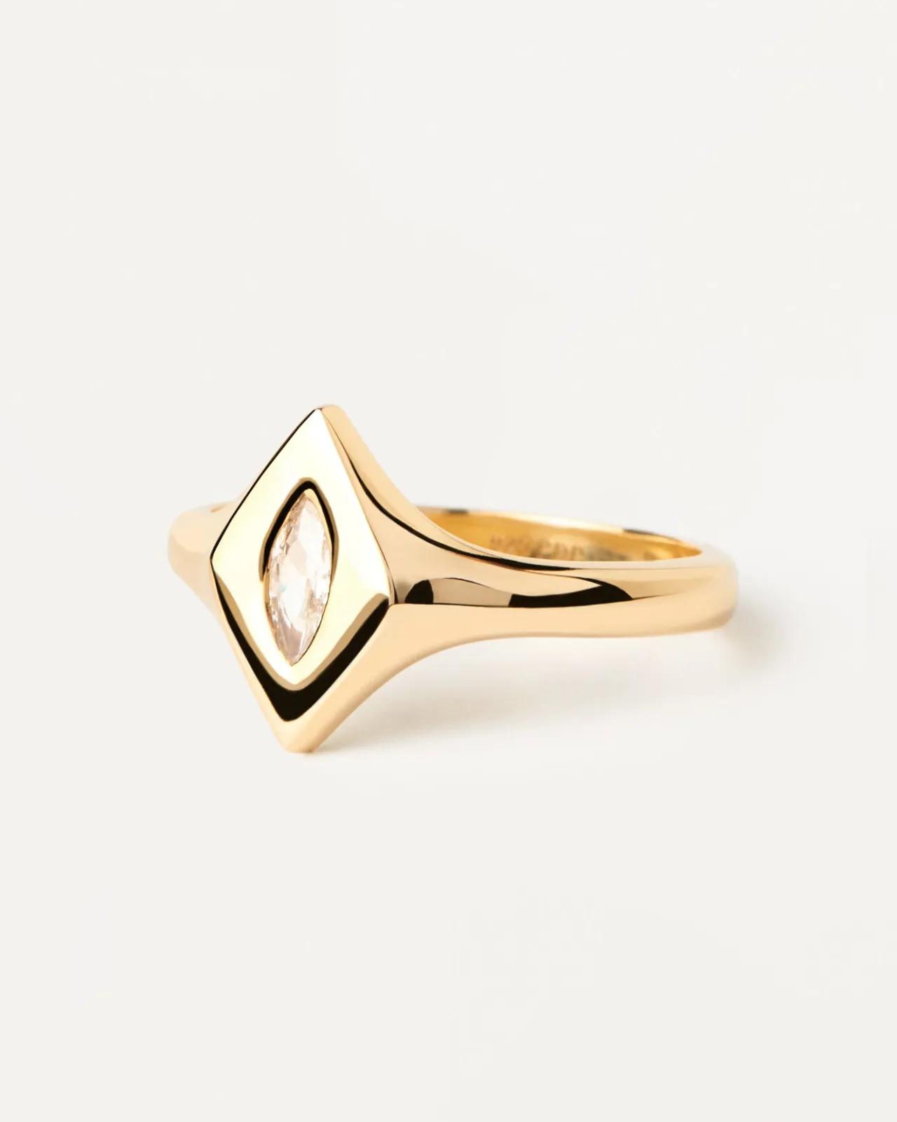 Anillos Básicos|Anillos Solitarios-PDPAOLA Anillo Sello Kate