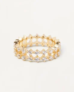Anillos Eternidad|Anillos De Oro-PDPAOLA Anillo Slim Dumbo