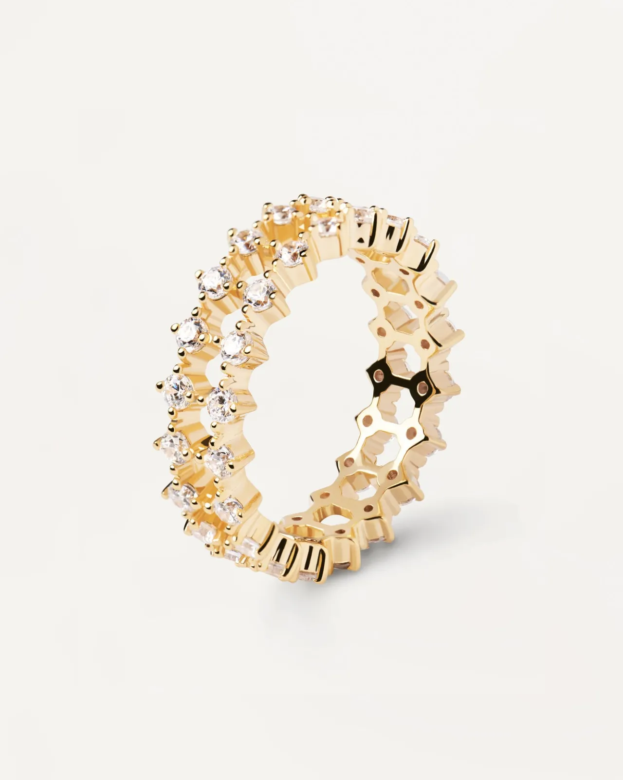 Anillos Eternidad|Anillos De Oro-PDPAOLA Anillo Slim Dumbo