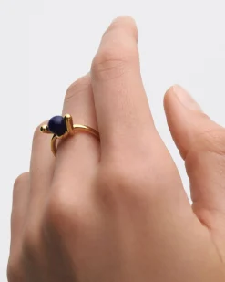 Anillos Con Piedras Semipreciosas|Rebajas Anillos-PDPAOLA Anillo sodalita Nexus