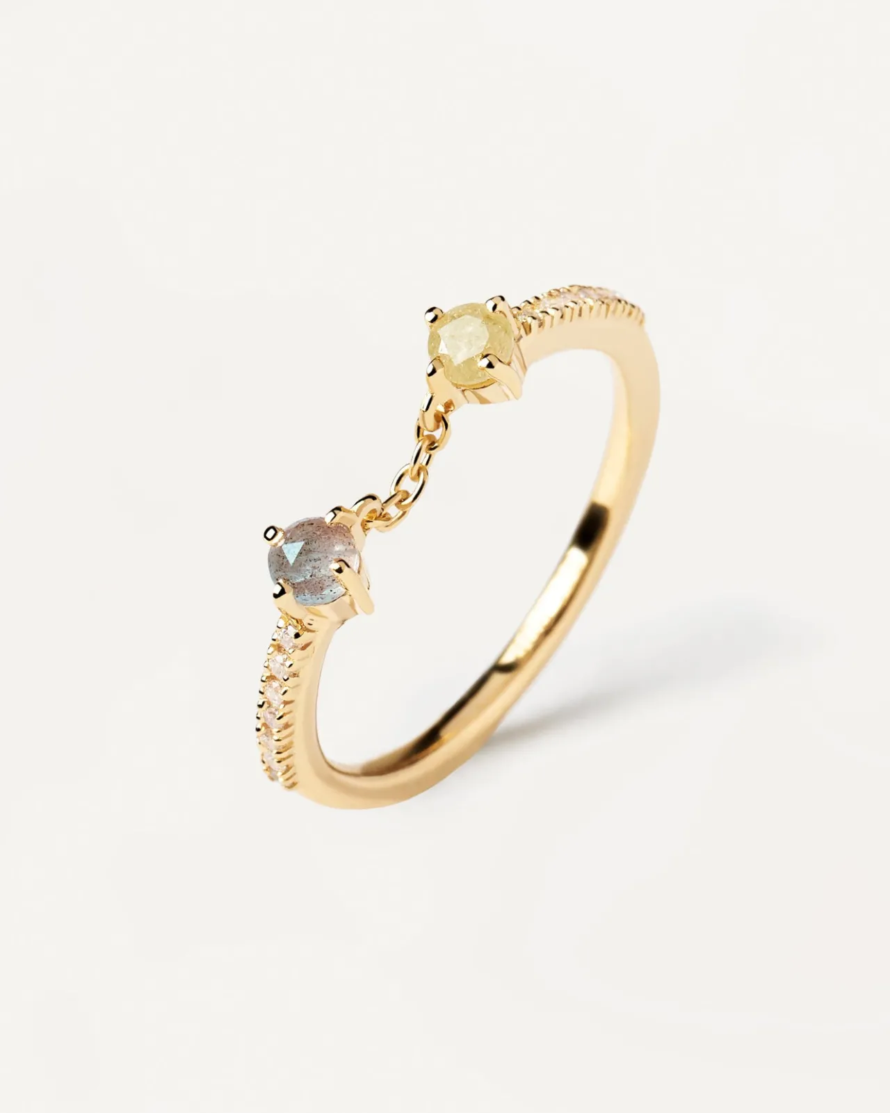 Anillos Con Piedras Semipreciosas|Anillos De Oro-PDPAOLA Anillo Zena