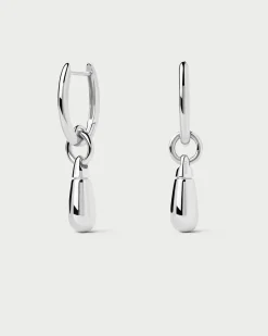 Aros Individuales|Pendientes Individuales-PDPAOLA Aro Individual de Plata Jupiter