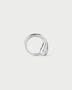 Pendientes Individuales-PDPAOLA Aro individual de plata Loop