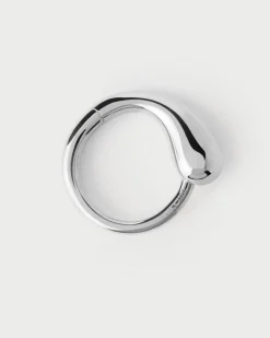 Pendientes Individuales-PDPAOLA Aro individual de plata Loop