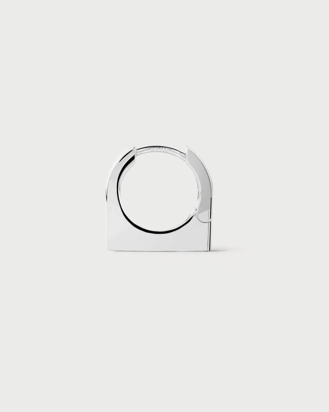Aros Individuales|Pendientes Individuales-PDPAOLA Aro individual de plata New York