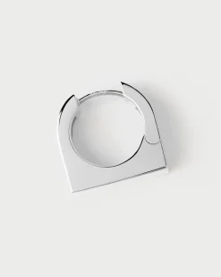 Aros Individuales|Pendientes Individuales-PDPAOLA Aro individual de plata New York