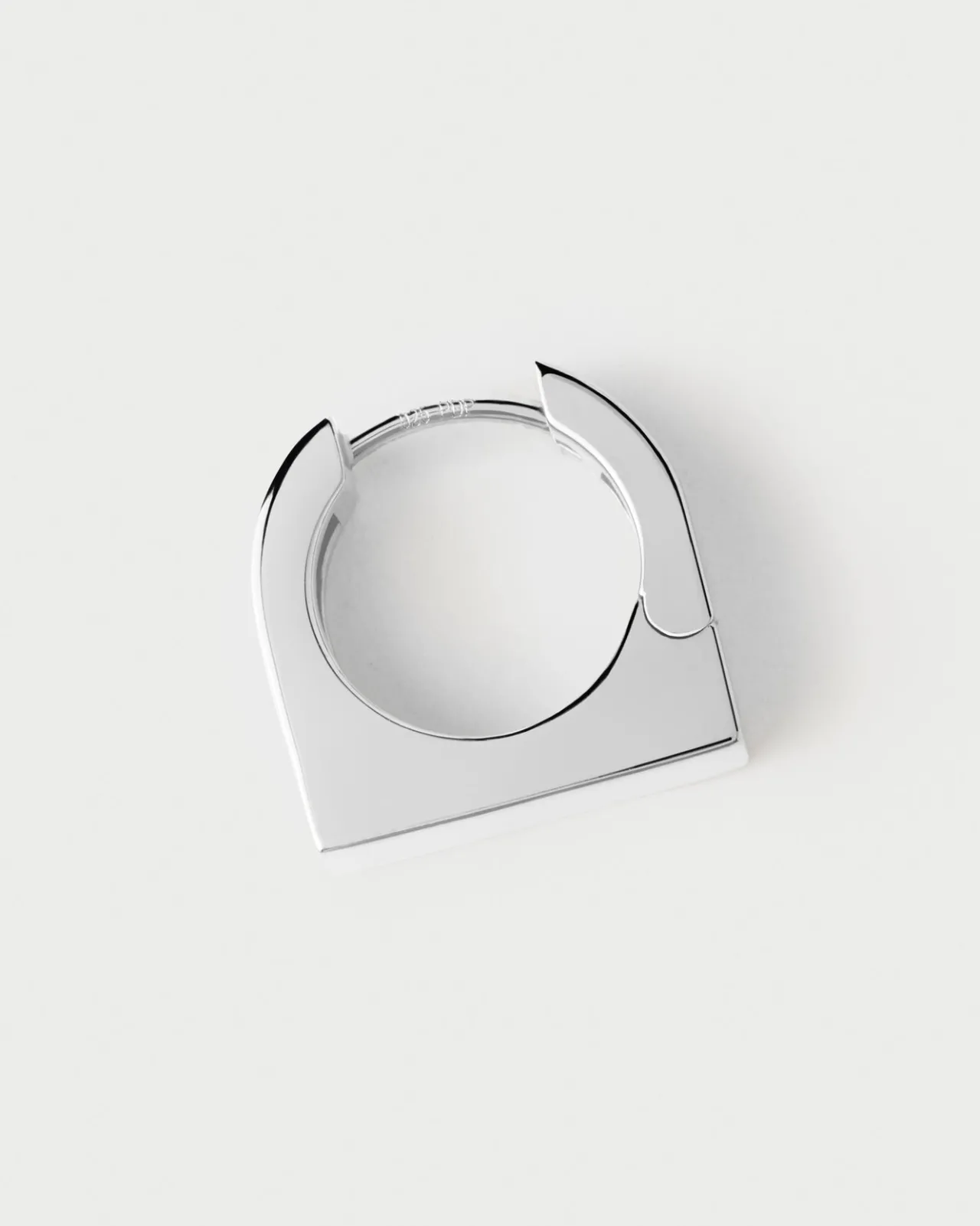 Aros Individuales|Pendientes Individuales-PDPAOLA Aro individual de plata New York