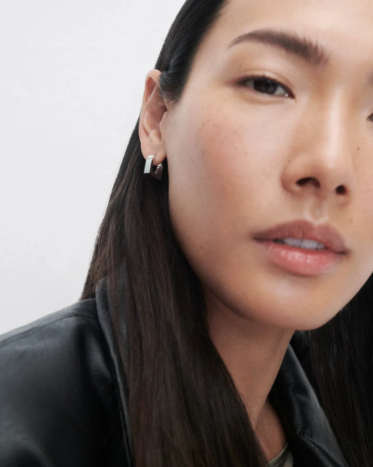 Aros Individuales|Pendientes Individuales-PDPAOLA Aro individual de plata New York