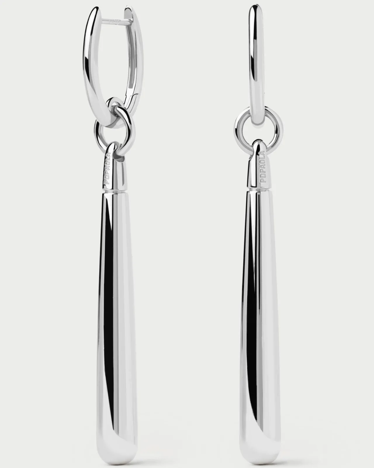 Aros Individuales|Pendientes Individuales-PDPAOLA Aro Individual de Plata Supreme Jupiter