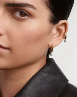 Aros Individuales|Rebajas Piercings Oreja-PDPAOLA Aro Individual Pavé Lava