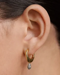 Aros Individuales|Rebajas Piercings Oreja-PDPAOLA Aro Individual Pavé Lava