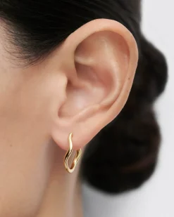 Joyas De Oro 18K|Aros-PDPAOLA Aros de oro Mini Selene