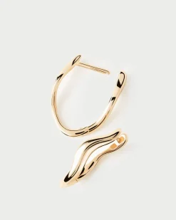 Joyas De Oro 18K|Aros-PDPAOLA Aros de oro Mini Selene