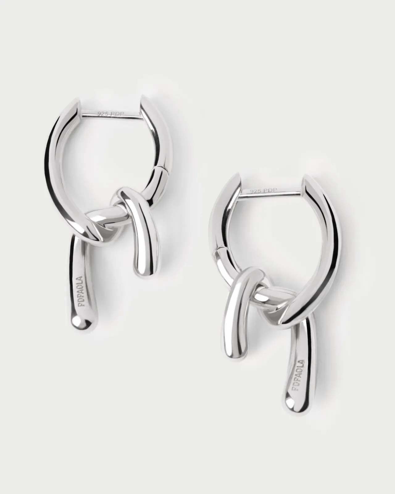Aros|Pendientes De Plata-PDPAOLA Aros de plata mini Twist
