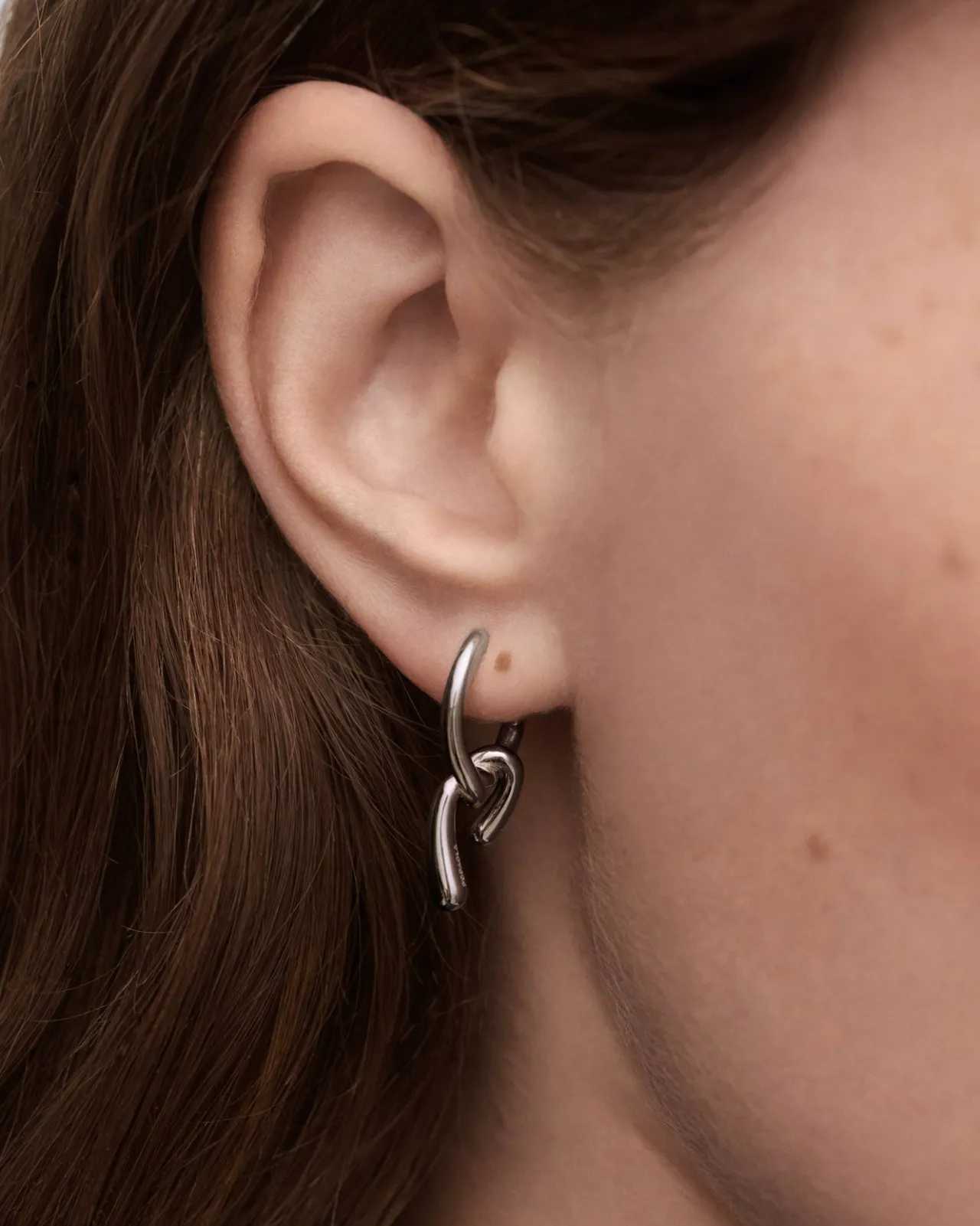 Aros|Pendientes De Plata-PDPAOLA Aros de plata mini Twist
