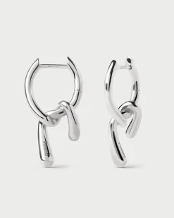 Aros|Pendientes De Plata-PDPAOLA Aros de plata mini Twist