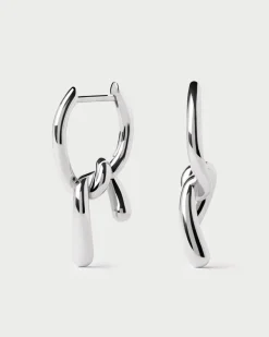 Aros|Pendientes De Plata-PDPAOLA Aros de plata mini Twist