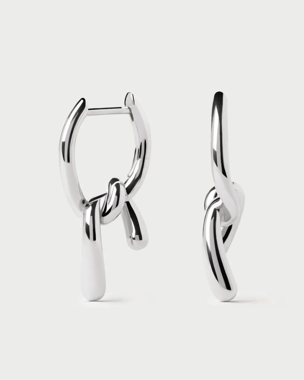 Aros|Pendientes De Plata-PDPAOLA Aros de plata mini Twist