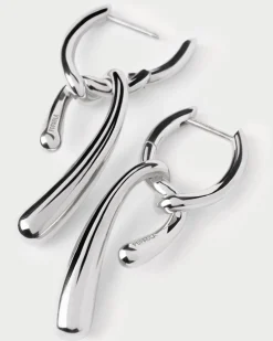 Aros|Pendientes De Plata-PDPAOLA Aros de plata Twist