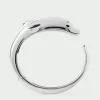 Pulseras De Plata|Rebajas Pulseras-PDPAOLA Brazalete de plata Dolphin