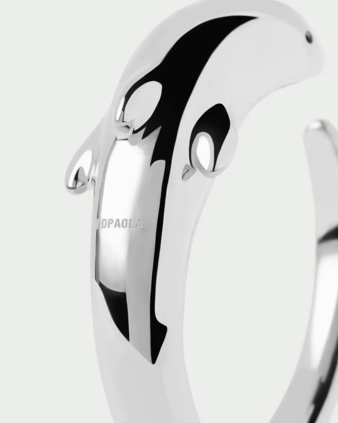 Pulseras De Plata|Rebajas Pulseras-PDPAOLA Brazalete de plata Dolphin