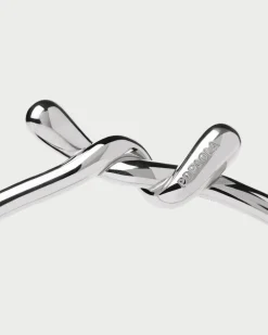Brazaletes|Pulseras De Plata-PDPAOLA Brazalete de plata Twist