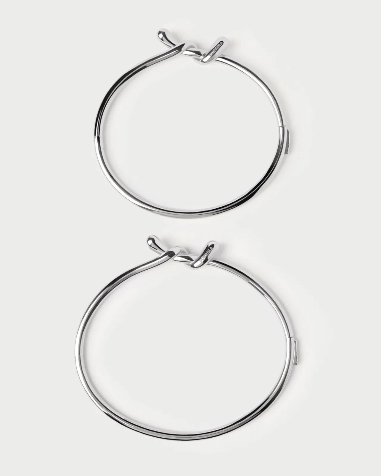 Brazaletes|Pulseras De Plata-PDPAOLA Brazalete de plata Twist