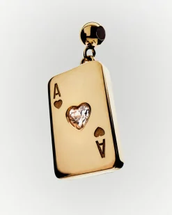 Collares De Oro|Charms Hobbies-PDPAOLA Charm As de corazones
